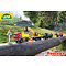 Lena Truckies Tractor met aanhangwagen + figuurtje - 36cm