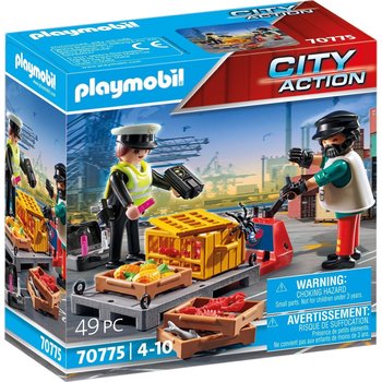 Playmobil PM City Action Cargo - Douanecontrole 70775