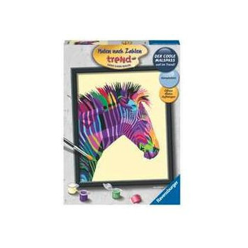 Ravensburger Creart Zebra Multicolor