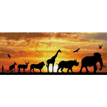 Diamond Dotz African Sky Diamond Dotz - 80x36 cm