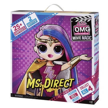 MGA Entertainment L.O.L. Surprise! OMG Movie Magic Doll- Ms. Direct