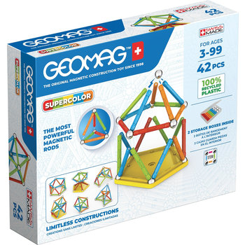 Geomag Geomag Supercolor Recycled - 42stuks