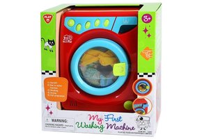 Playgo Mijn eerste wasmachine rood/blauw