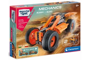 Clementoni Wetenschap & Spel - Mechanics - Buggy & Quad (pull back)