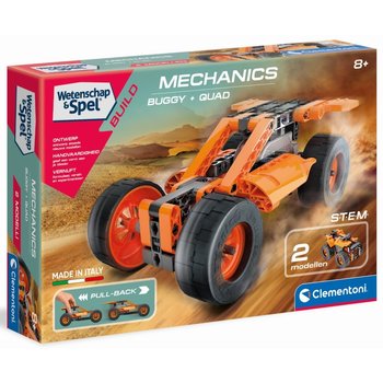 Clementoni Wetenschap & Spel - Mechanics - Buggy & Quad (pull back)