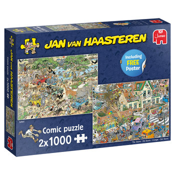 Jumbo Jan van Haasteren - Safari & Storm (2x1000stuks)