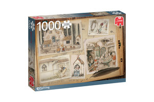 Jumbo Puzzel (1000stuks) - Anton Pieck - Efteling