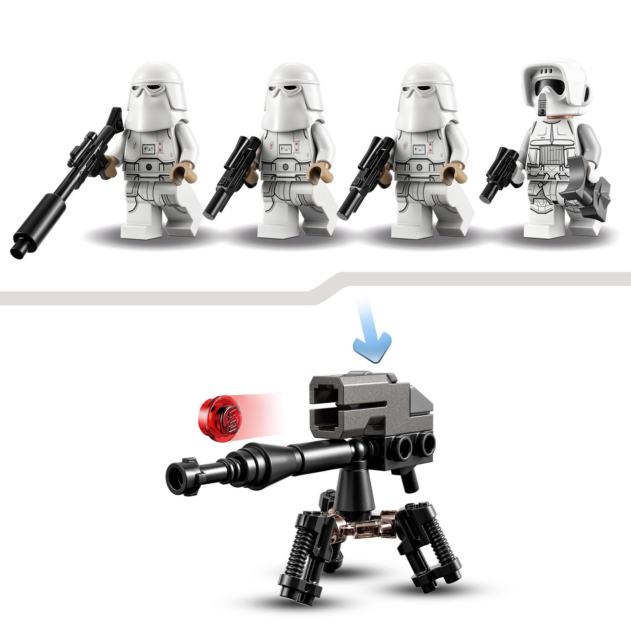 Perforeren Aangenaam kennis te maken Landschap LEGO Snowtrooper Battle Pack - t Klavertje Vier