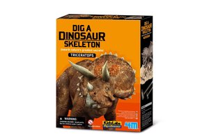 4M KidzLabs - Graaf je dinosaurus op (Triceratops)