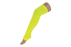 Beenwarmers 60cm - Fluo geel