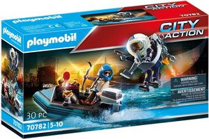 Playmobil PM City Action - Politiejetpack Arrestatie van de kunstdief  70782