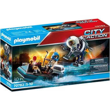 Playmobil PM City Action - Politiejetpack Arrestatie van de kunstdief  70782