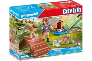 Playmobil PM City Life - Geschenkset "Hondentrainster" 70676