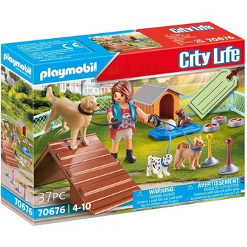 Playmobil PM City Life - Geschenkset "Hondentrainster" 70676