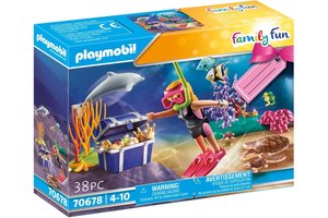 Playmobil PM Family Fun - Geschenkset "Schatduiker" 70678