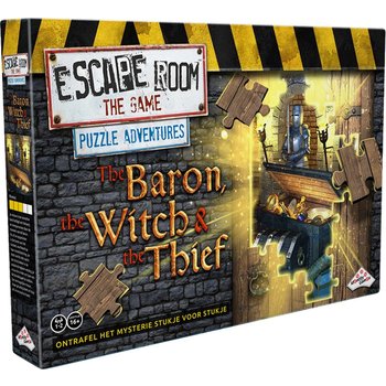 Identity Games Escape Room The Game - Puzzle Adventures - The Baron, The Witch & The Thief