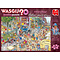 Jumbo Wasgij? Retro Disteny 6 - Kinderspel! (1000stuks)