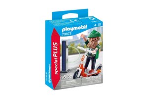 Playmobil PM Special PLUS - Hipster met e-scooter 70873