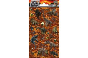 Jurassic World - Stickerset met 27 stickers