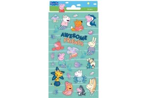 Peppa Pig - Stickerset met 24 stickers