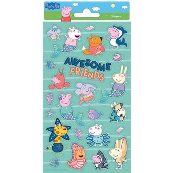 Peppa Pig - Stickerset met 24 stickers