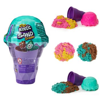 Spin Master Kinetic Sand - Ice Cream Container (113gr) - roze OF groen