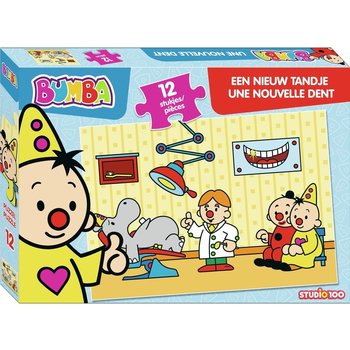 Studio 100 Bumba - Puzzel "Een nieuw tandje" - 12stuks