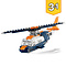 LEGO LEGO Creator 3-in-1 Supersonische straaljager & boot - 31126