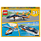 LEGO LEGO Creator 3-in-1 Supersonische straaljager & boot - 31126