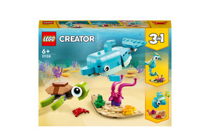 LEGO LEGO Creator 3-in-1 dolfijn en schildpad - 31128