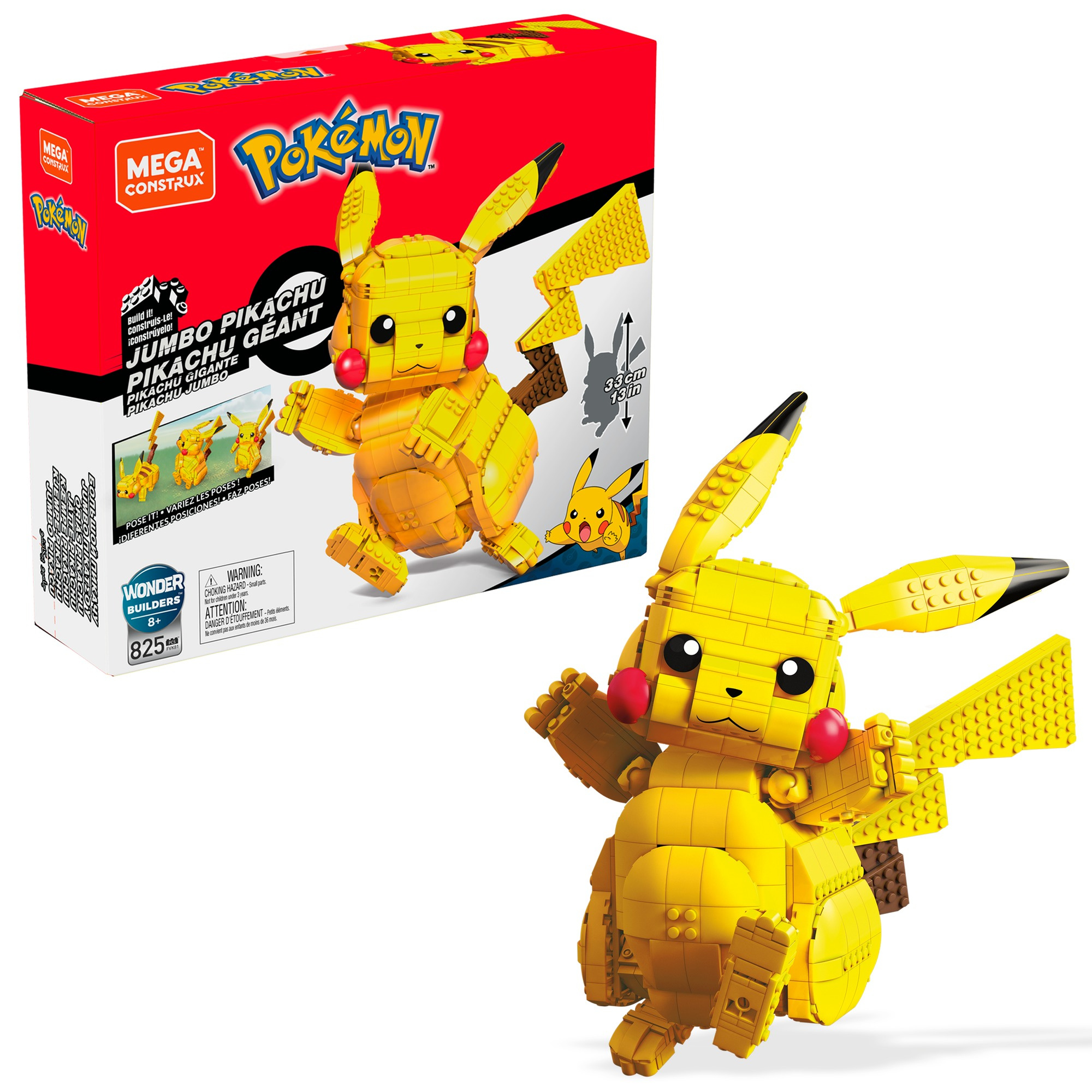 Pokémon Mega Construx Figuras Pichu - Juguetilandia