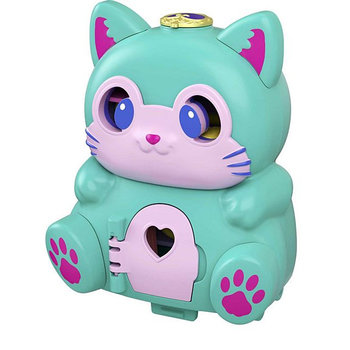 Polly Pocket Polly Pocket - Draai & vind speelkoffer Cat Compact