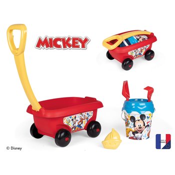 Smoby Mickey Mouse - Strandkar (gevuld)