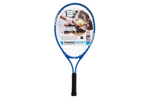 Tennisracket 23" aluminium - blauw