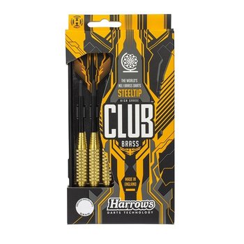 Harrows Club Brass Dartpijl 21gr - 3stuks