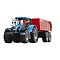 JollyVroom Tractor (blauw) + bakwagen