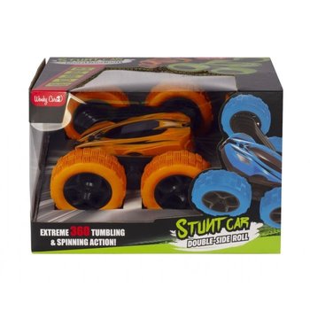 Wonky Cars Wonky Stunt Car Double R/C - Side Roll - oranje