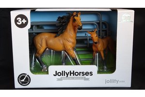 JollyHorses Horse Bay + Veulen + Hek