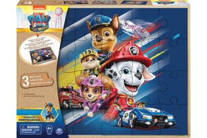 Spin Master Puzzel (3x24stuks) - Paw Patrol The Movie