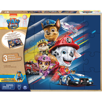 Spin Master Puzzel (3x24stuks) - Paw Patrol The Movie