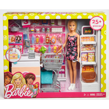 Barbie Barbie - Supermarkt met pop