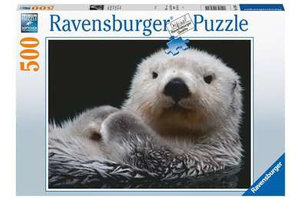 Ravensburger Puzzel (500stuks) - Schattige kleine otter