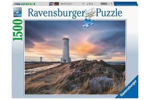 Ravensburger Puzzel (1500stuks) - De vuurtoren van Akranes