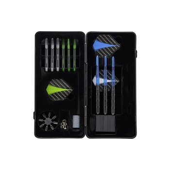 Longfield Longfield steel darts set - blackcoated in dartcase