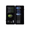 Longfield Longfield steel darts set - blackcoated in dartcase