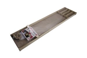 Longfield Sjoelbak klein (120x35x29.5cm) met 20 schijven