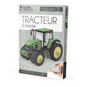 Maquette 3D puzzel - Tractor