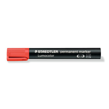 staedtler Lumocolor Permanent-Marker 2mm/ronde punt - rood