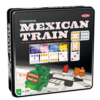 Tactic Mexican Train Domino (tin box)