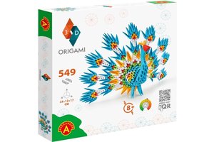 Alexander Toys ORIGAMI 3D - Pauw (549stuks)